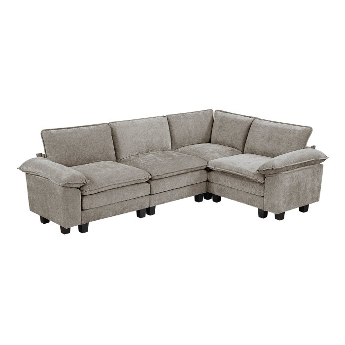 8450PWT*43ACCR 4-Piece Modular Sectional