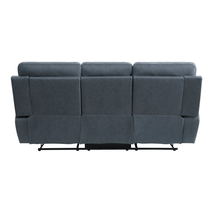 9301bue 3 double reclining sofa with center drop down cup holders 9301bue 3 double reclining sofa with center drop down cup holders