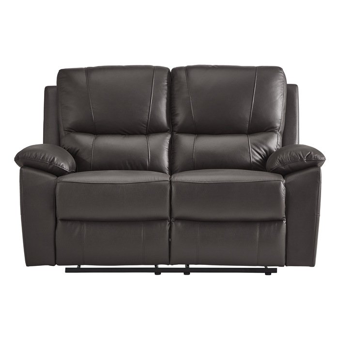 9368BRW-2 Double Reclining Love Seat