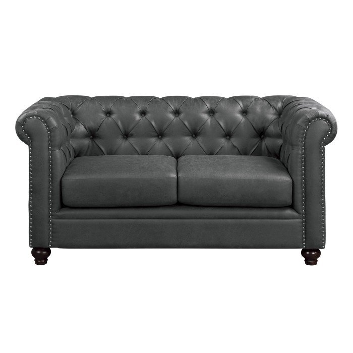9517GRY-2 Love Seat