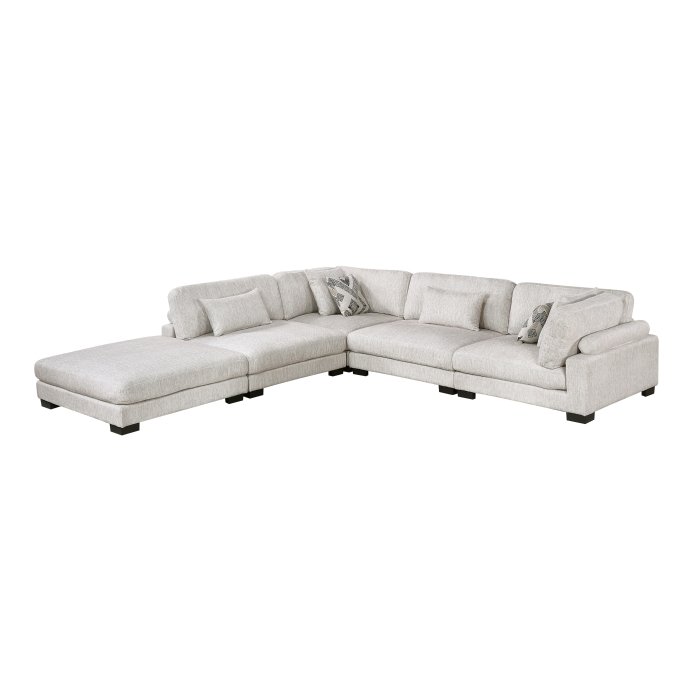 9555beg*52cr2acot 5 piece modular sectional with ottoman 9555beg*52cr2acot 5 piece modular sectional with ottoman
