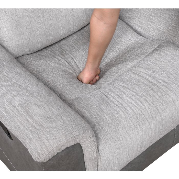 9703gy 2 double reclining love seat with center console 9703gy 2 double reclining love seat with center console