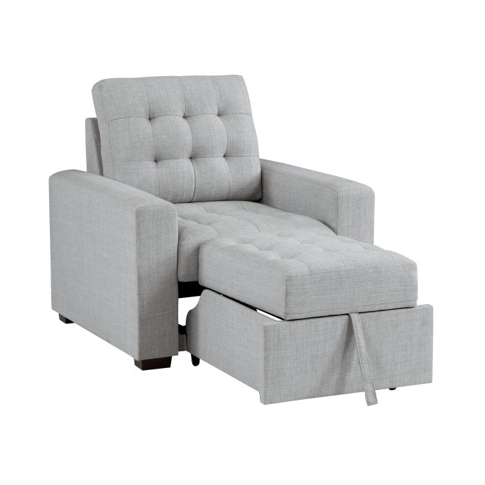 9916gy 1 chair with pull out ottoman 9916gy 1 chair with pull out ottoman