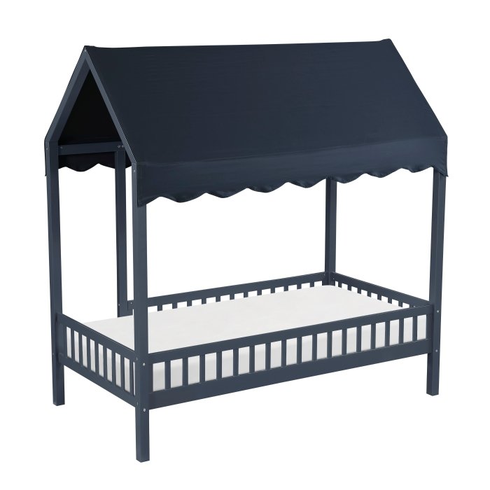 b2024bucp 1 twin canopy platform bed b2024bucp 1 twin canopy platform bed