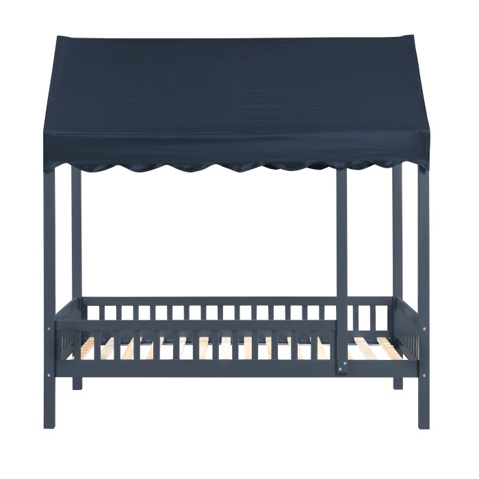 b2024bucp 1 twin canopy platform bed b2024bucp 1 twin canopy platform bed