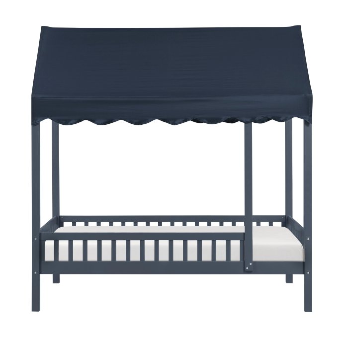 b2024bucp 1 twin canopy platform bed b2024bucp 1 twin canopy platform bed