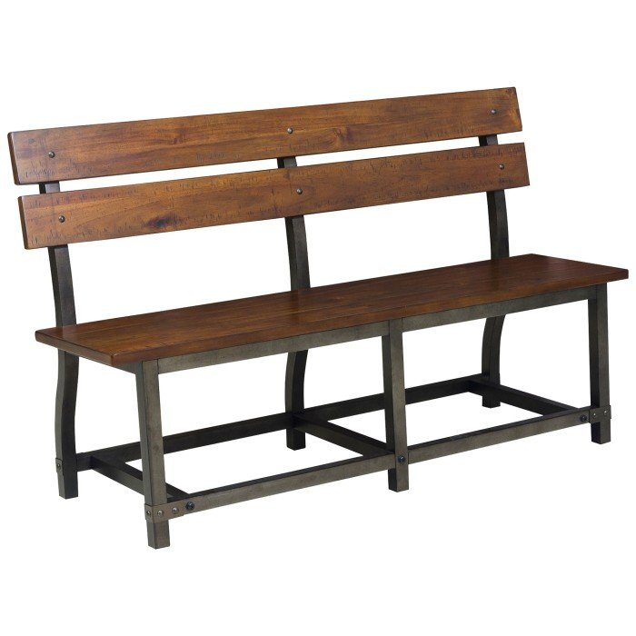 1715 bh bench with back 1715 bh bench with back