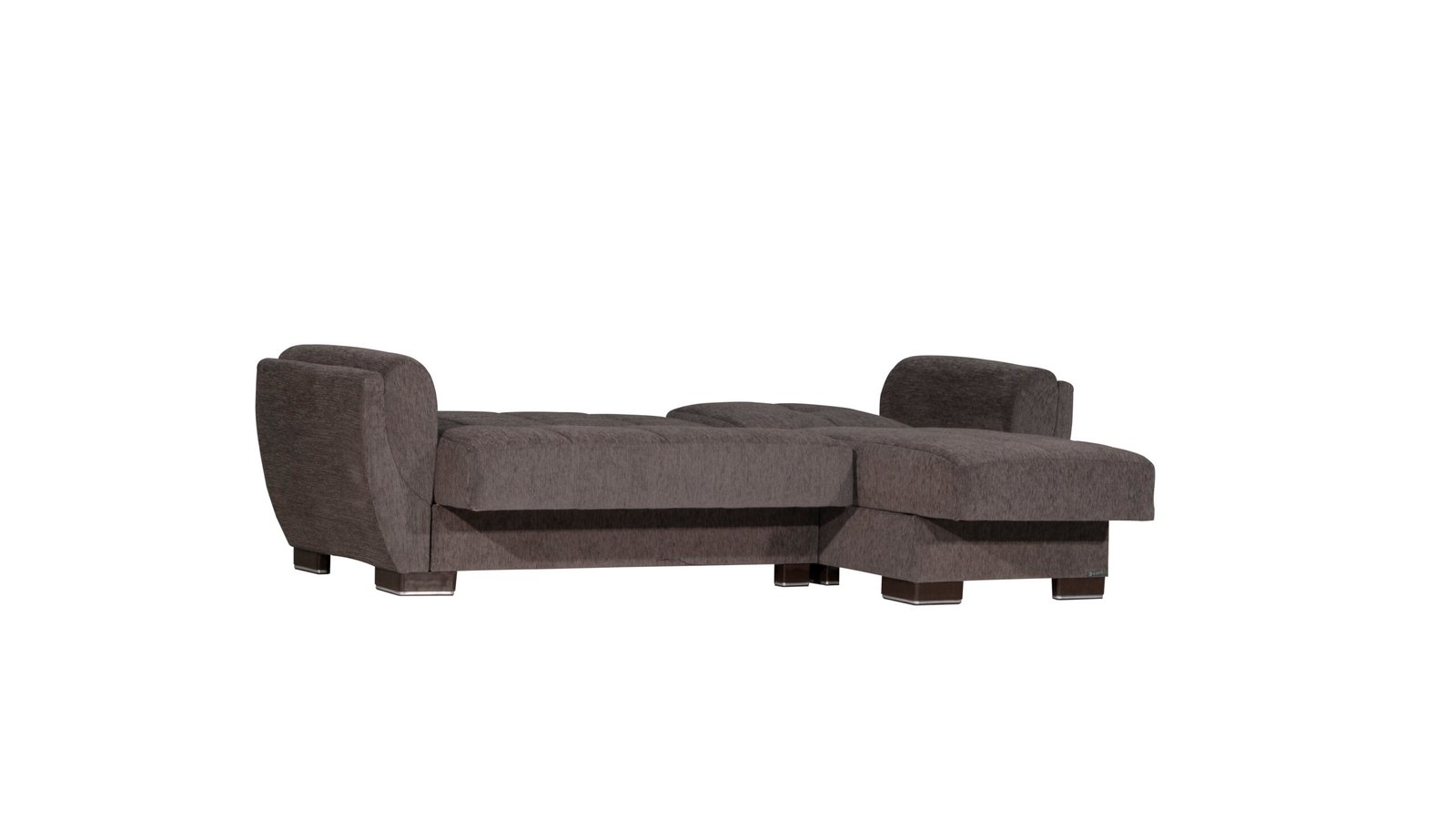 ottomanson armada air collection upholstered convertible chaise lounge with storage, grey chenille ottomanson armada air collection upholstered convertible chaise lounge with storage, grey chenille