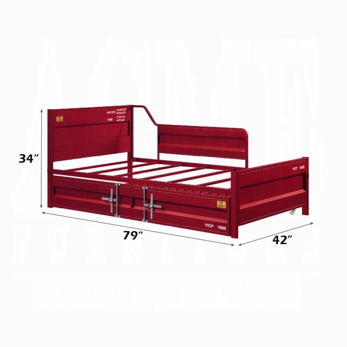 cargo daybed w/trundle (twin) cargo daybed w/trundle (twin)