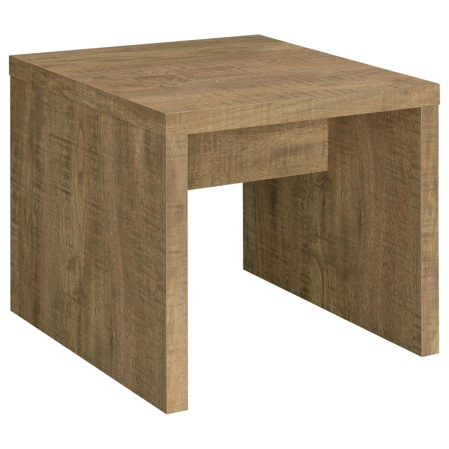 LYNETTE SQUARE ENGINEERED WOOD END TABLE MANGO