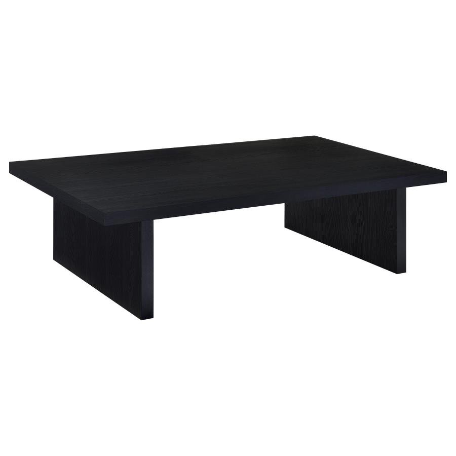 MAX RECTANGULAR ENGINEERED LAMINATE COFFEE TABLE BLACK