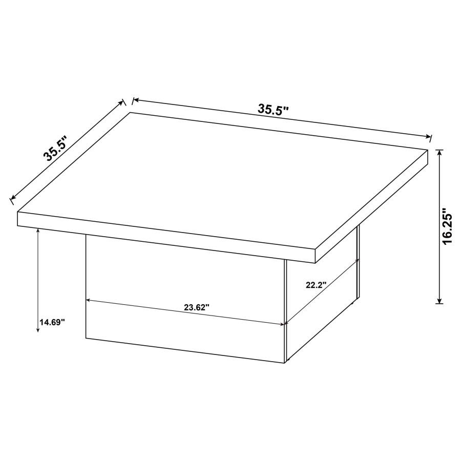 devar 2 piece square coffee and end table set mango devar 2 piece square coffee and end table set mango