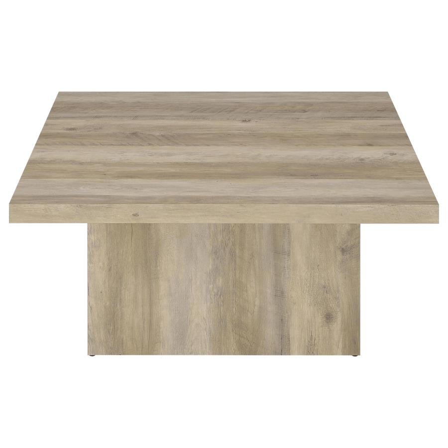 devar square engineered wood coffee table distressed pine devar square engineered wood coffee table distressed pine