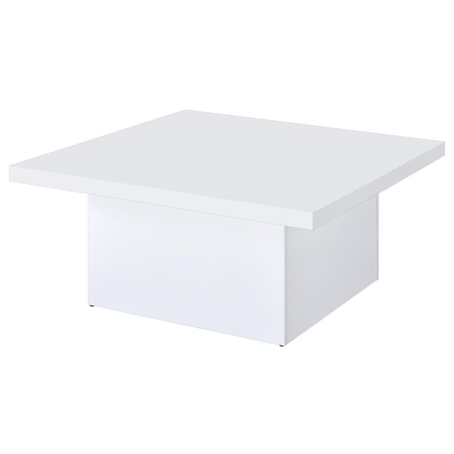 devar square engineered wood coffee table white high gloss devar square engineered wood coffee table white high gloss