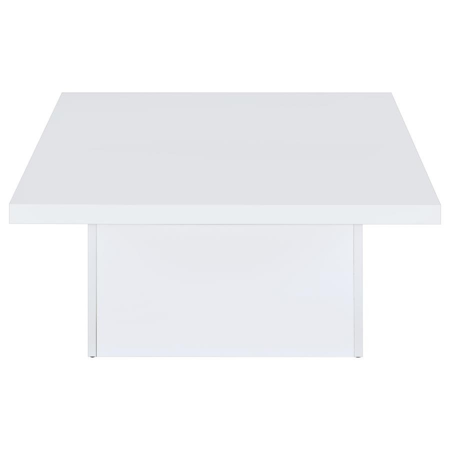 devar square engineered wood coffee table white high gloss devar square engineered wood coffee table white high gloss